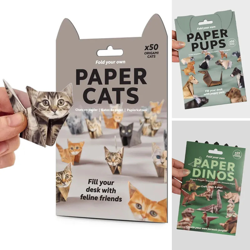 Art Craft Halloween - Set Creativo di Carta per Origami