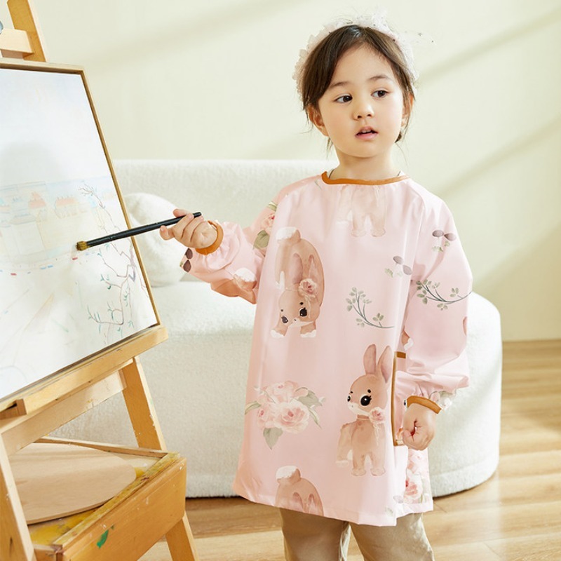Art Craft Kitchen - Grembiule Impermeabile per Bambini a Maniche