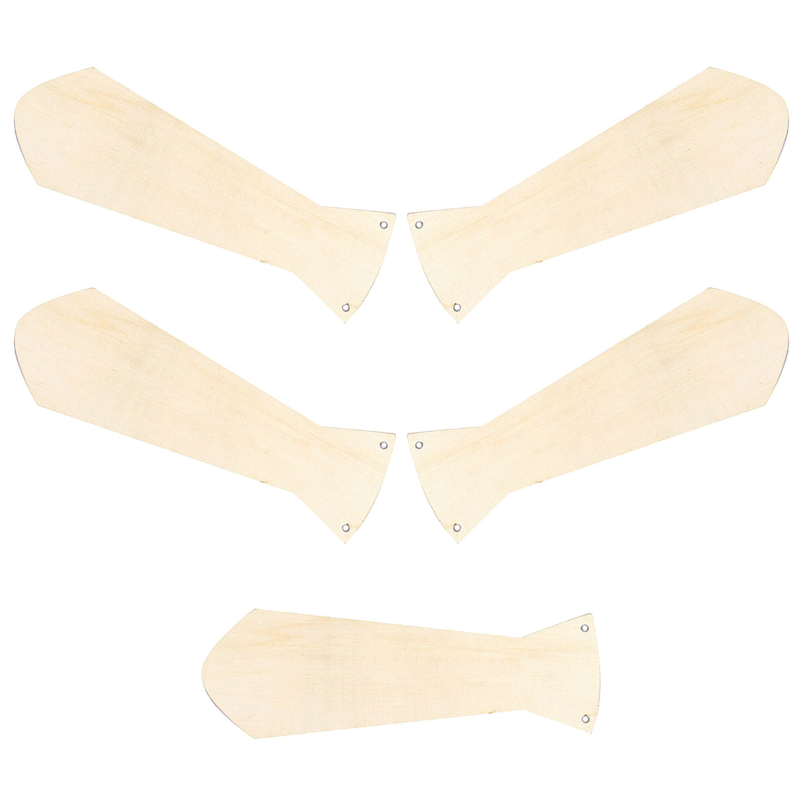 Art And Craft For Father'S Day - 5 Pezzi Cravatte in Legno per