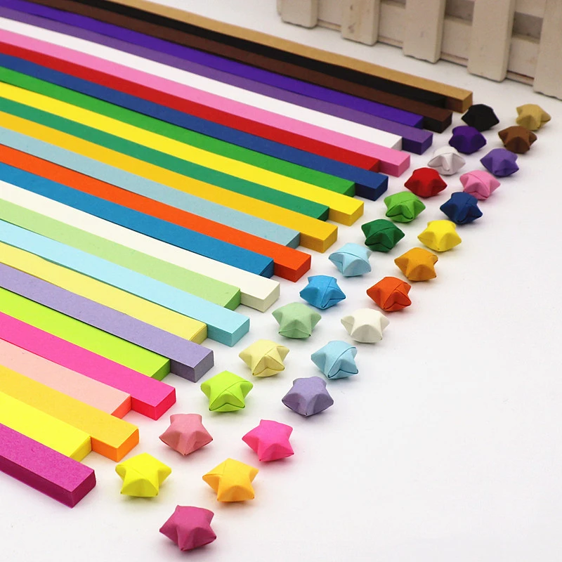 Art Craft Halloween - 540 fogli Lucky Origami Stars Strisce