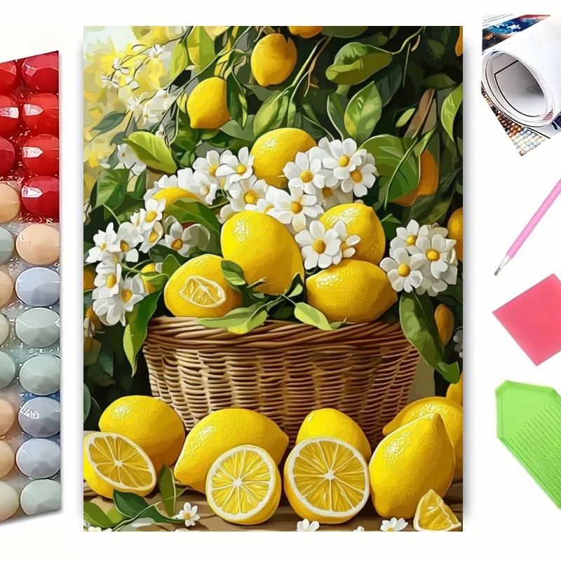 Art Craft Kitchen - Nuova Collezione Mosaico Diamantato: Limoni, Frutta,