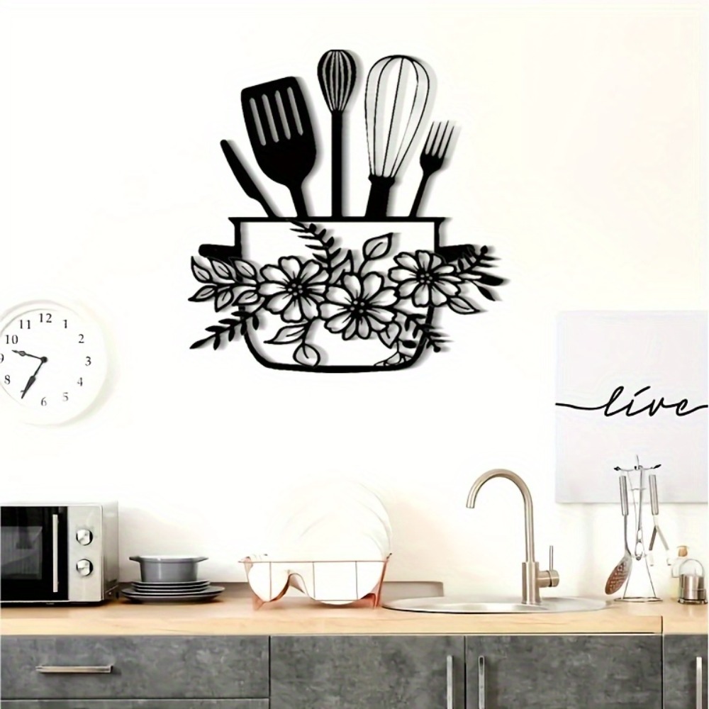 Art Craft Kitchen - CIFBUY Decorazione da Parete in Ferro