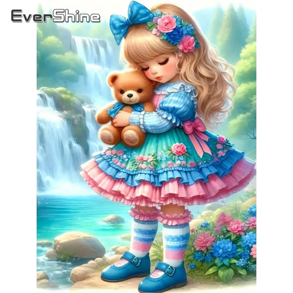 Art Craft Hobbies - Evershine Pittura diamante Cane Animale Strass