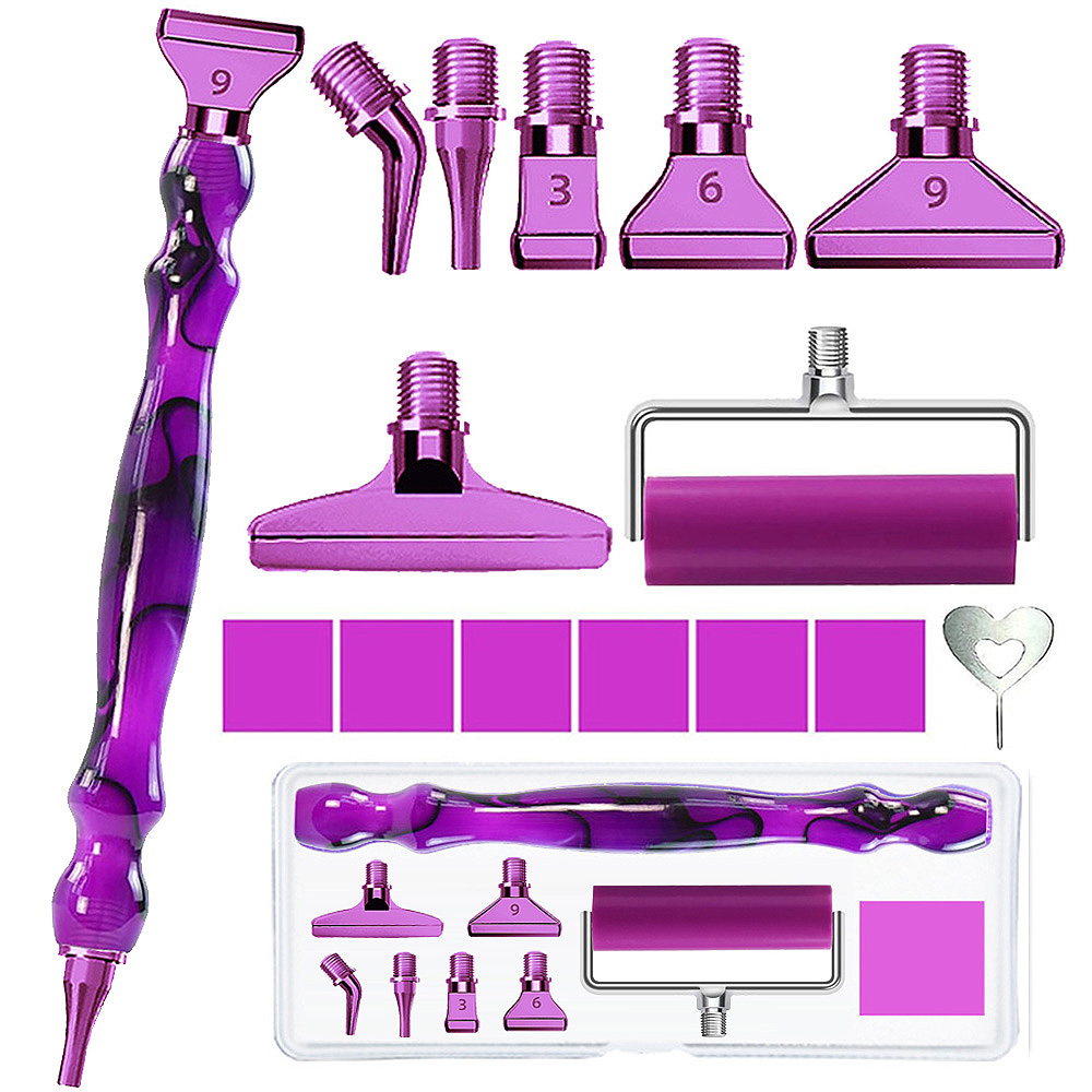 Diamond Painting Kit - Set di strumenti accessori per penna