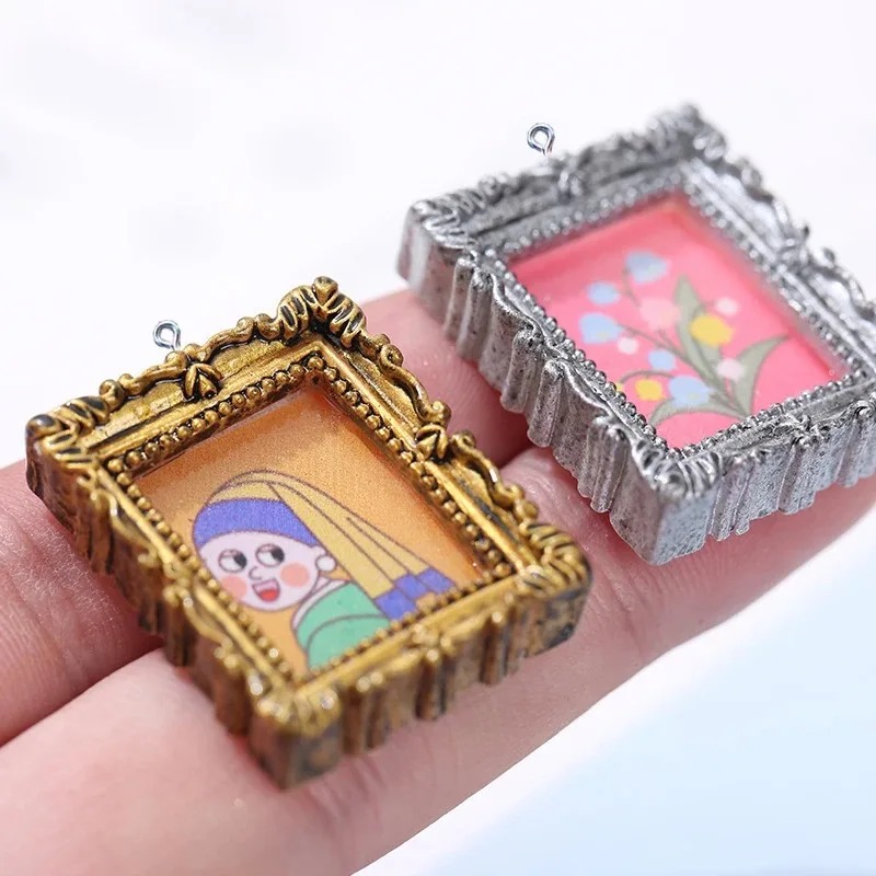Art Craft Items - 10 Pezzi Cabochon Flatback Vintage in