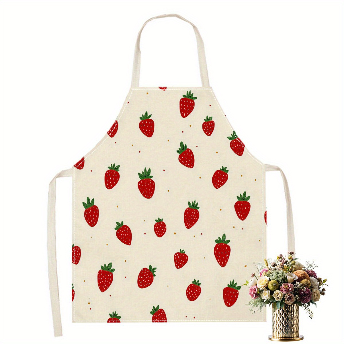 Art Craft Kitchen - Grembiule con Motivo Fragola, per Cucina,