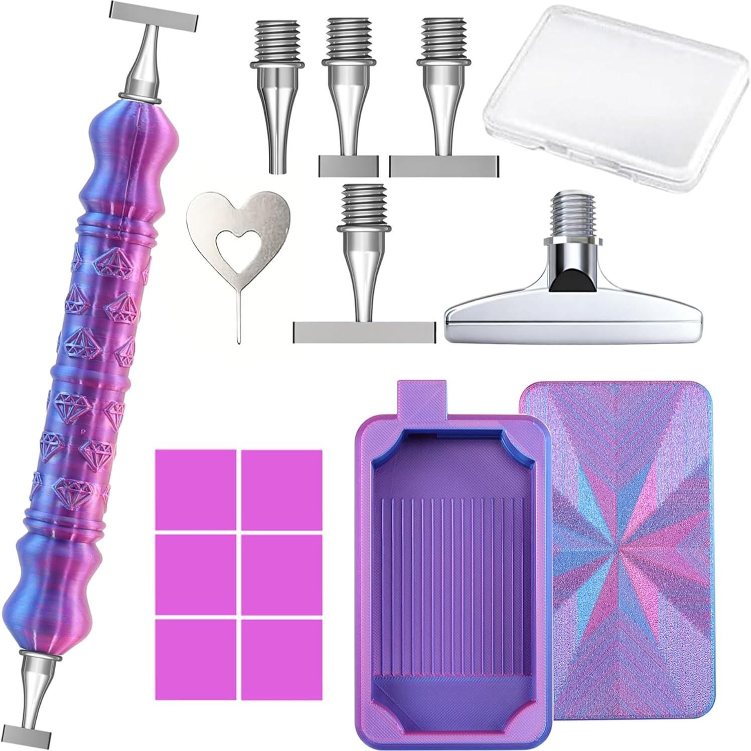Diamond Painting Kit - Set di strumenti e accessori per