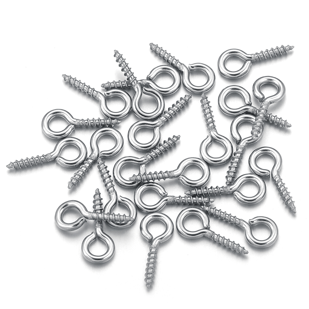 Art Craft Eyes - 100 pz/lotto In Acciaio Inox Mini