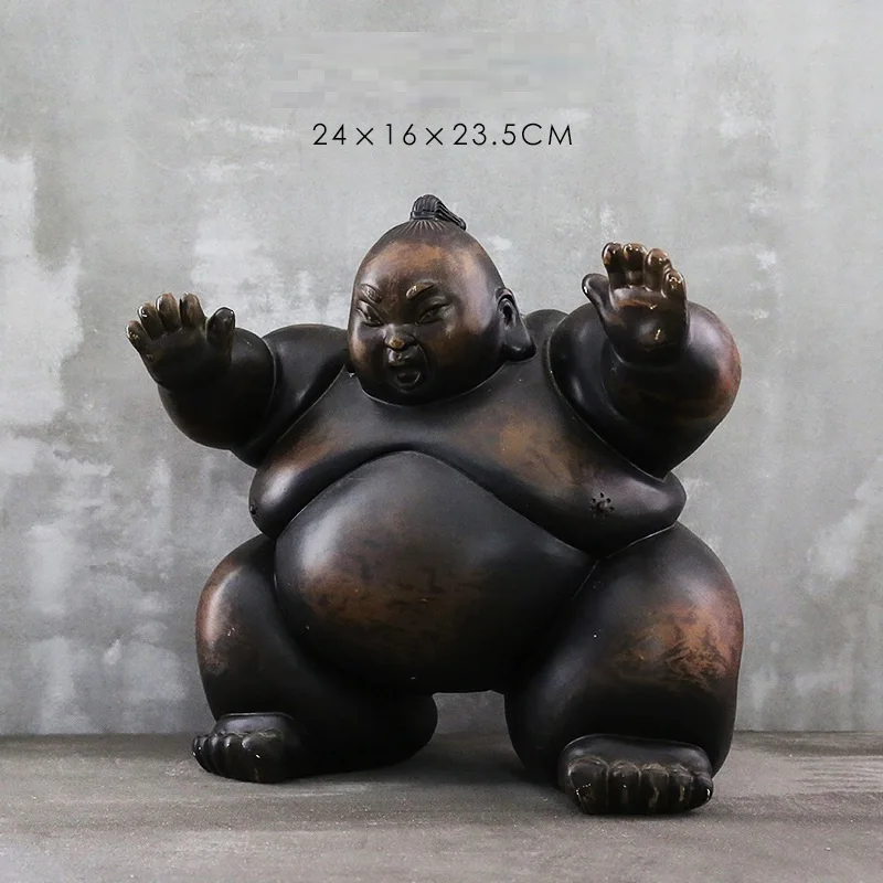 Art Craft Japan - Figura di sumo giapponese Figurina astratta
