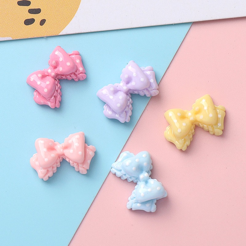 Art Craft Items - Mini Fiocchi in Resina a 7