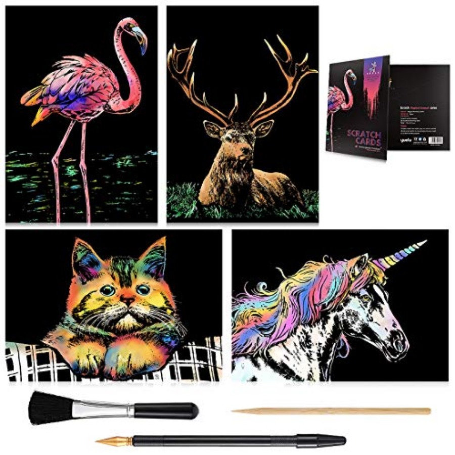 Carta da Graffio Arcobaleno A4 - Art Craft Night recensione e prezzo