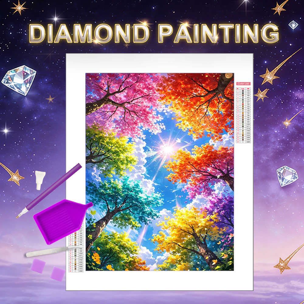 HUACAN Diamond Painting Paesag - Art And Craft Autumn recensione e prezzo