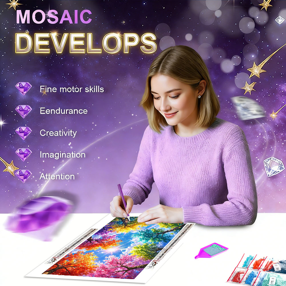 HUACAN Diamond Painting Paesag - Art And Craft Autumn recensione e prezzo