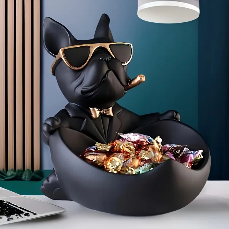 Statua Creativa di Bulldog con - Art And Craft Sunglasses recensione e prezzo