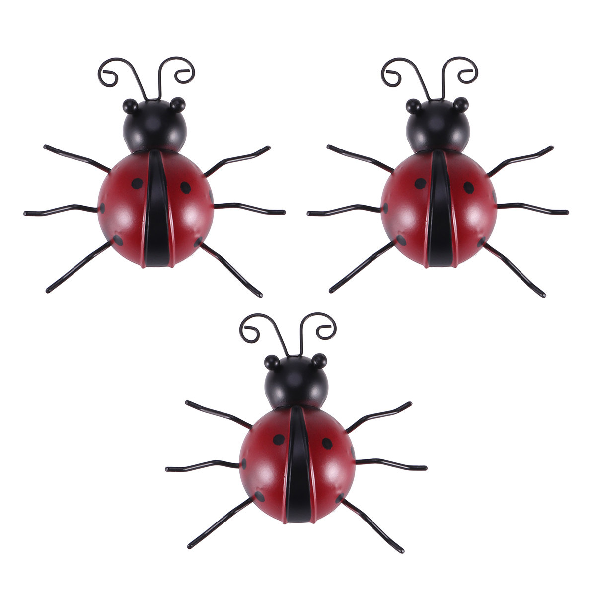 Set di 3 Decorazioni da Parete - Art Craft Ladybug recensione e prezzo