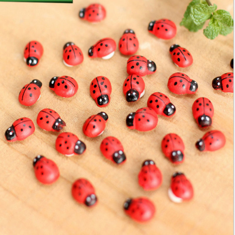 100pz Mini Coccinelle Adesive  - Art Craft Ladybug recensione e prezzo
