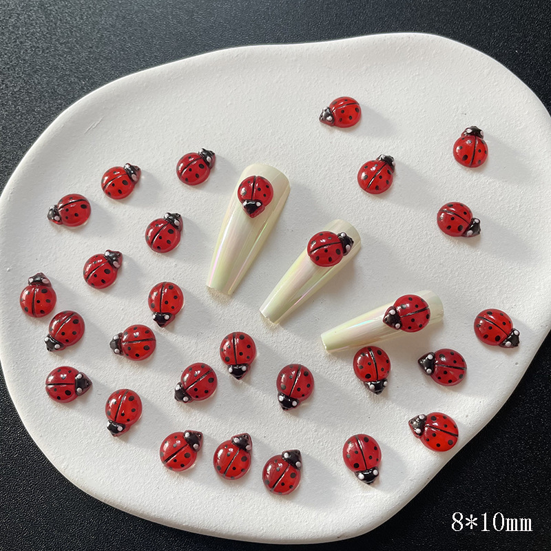 50 Pz 3D Resina Rosso Coccinel - Art Craft Ladybug recensione e prezzo