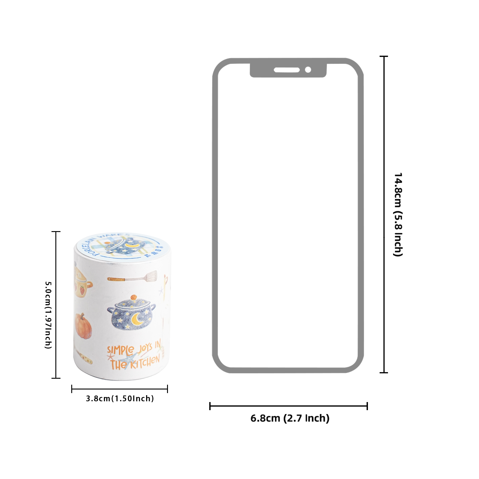 Etori Life Kitchen Washi Tape  - Art Craft Kitchen recensione e prezzo