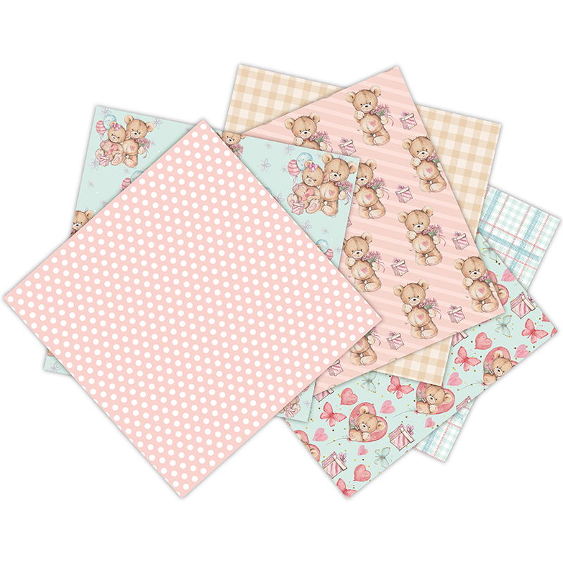 12 Lenzuola little bear Scrapb - Art Craft Halloween recensione e prezzo