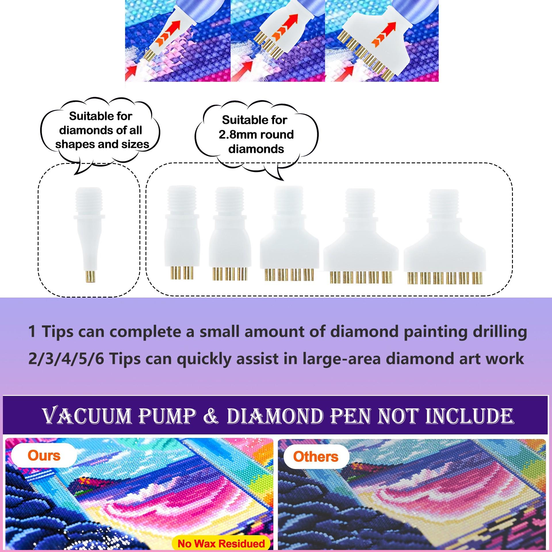 Set di 1/2/3/4/5/6 Punte per P - Diamond Painting Kit recensione e prezzo