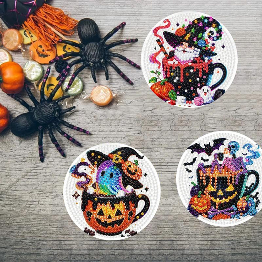 8 pezzi sottobicchieri per pit - Art Craft Halloween recensione e prezzo