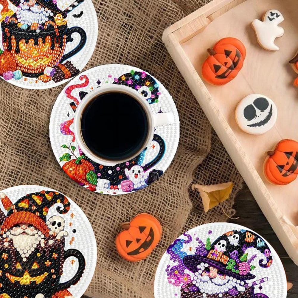 8 pezzi sottobicchieri per pit - Art Craft Halloween recensione e prezzo
