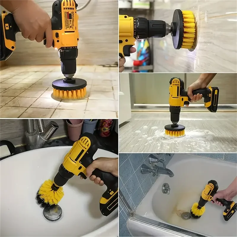 Set di 3 spazzole per trapano, - Mosaic Tile Supply recensione e prezzo