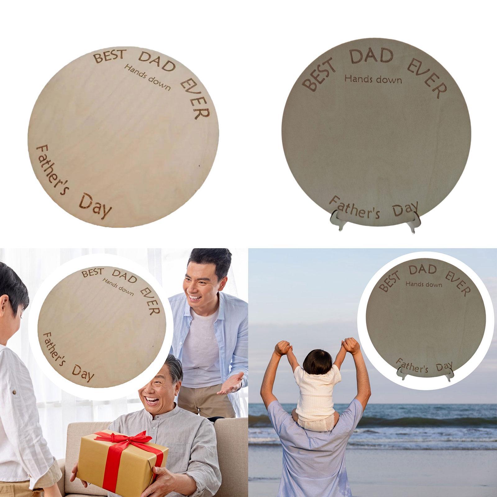 Targa in legno con stampa a ma - Art And Craft For Father'S Day recensione e prezzo