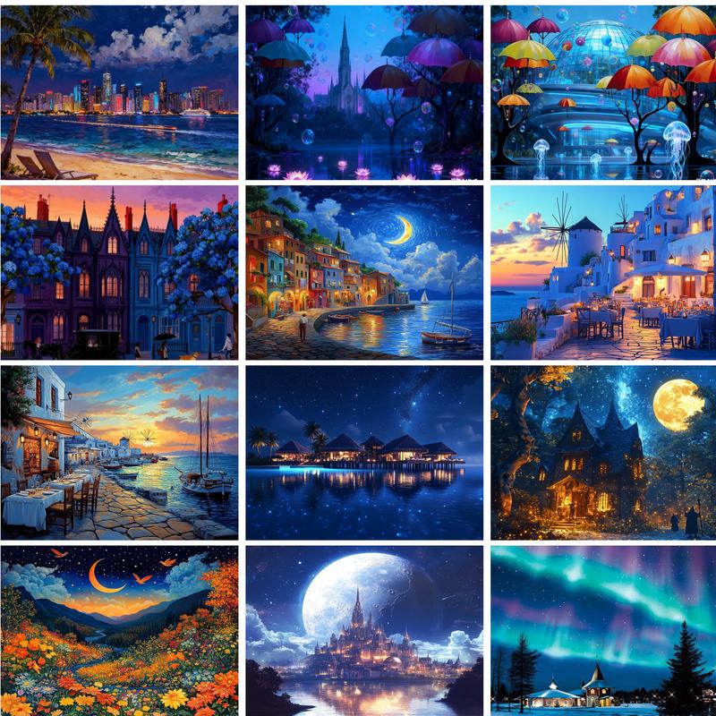 RUOPOTY Kit Pittura con Numeri - Art Craft Night recensione e prezzo