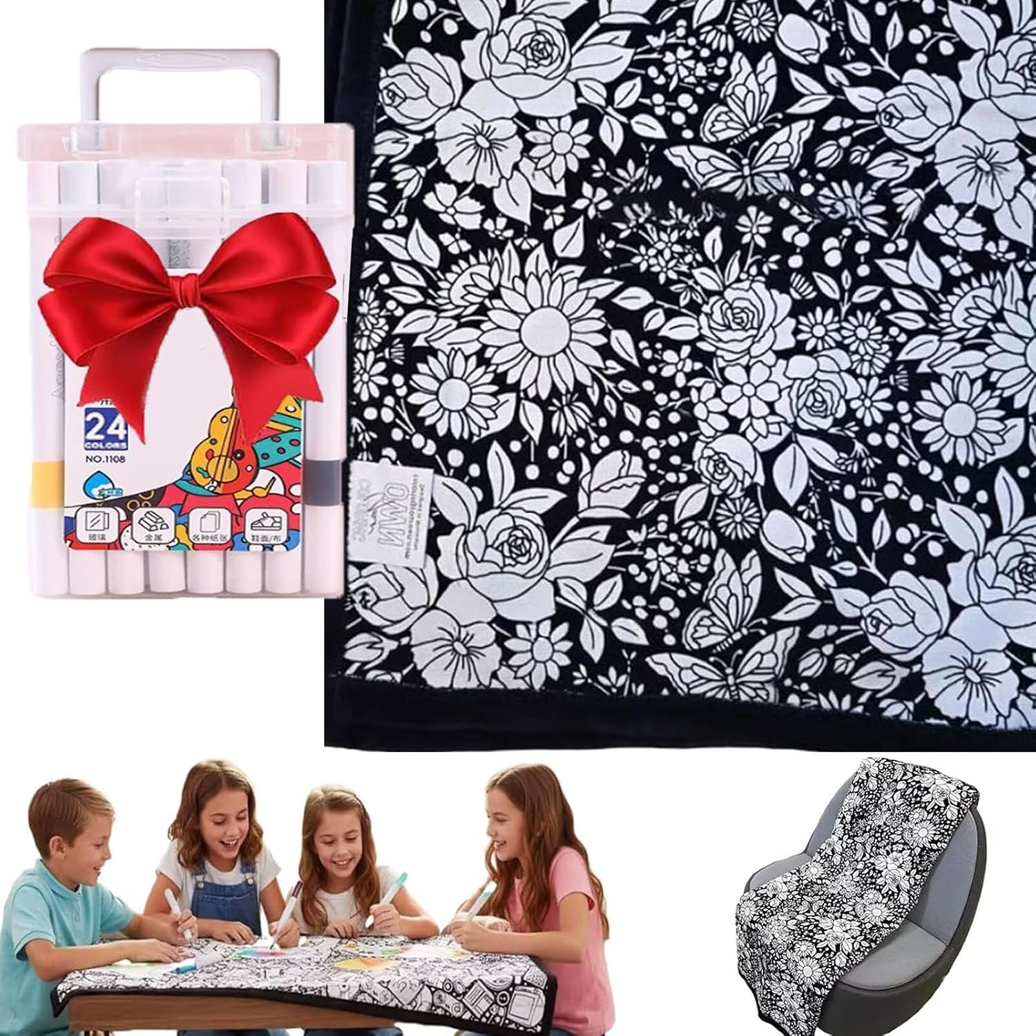 Coperta da colorare, lavabile, - Art Craft Holiday recensione e prezzo