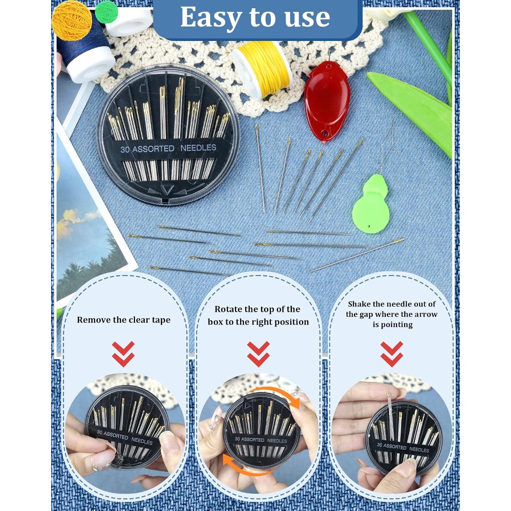 Set di 30 Aghi da Cucito in Ac - Art Craft Eyes recensione e prezzo