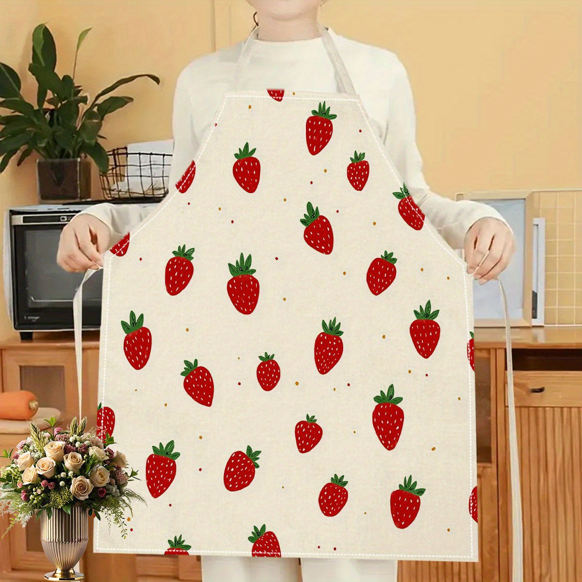 Grembiule con Motivo Fragola,  - Art Craft Kitchen recensione e prezzo