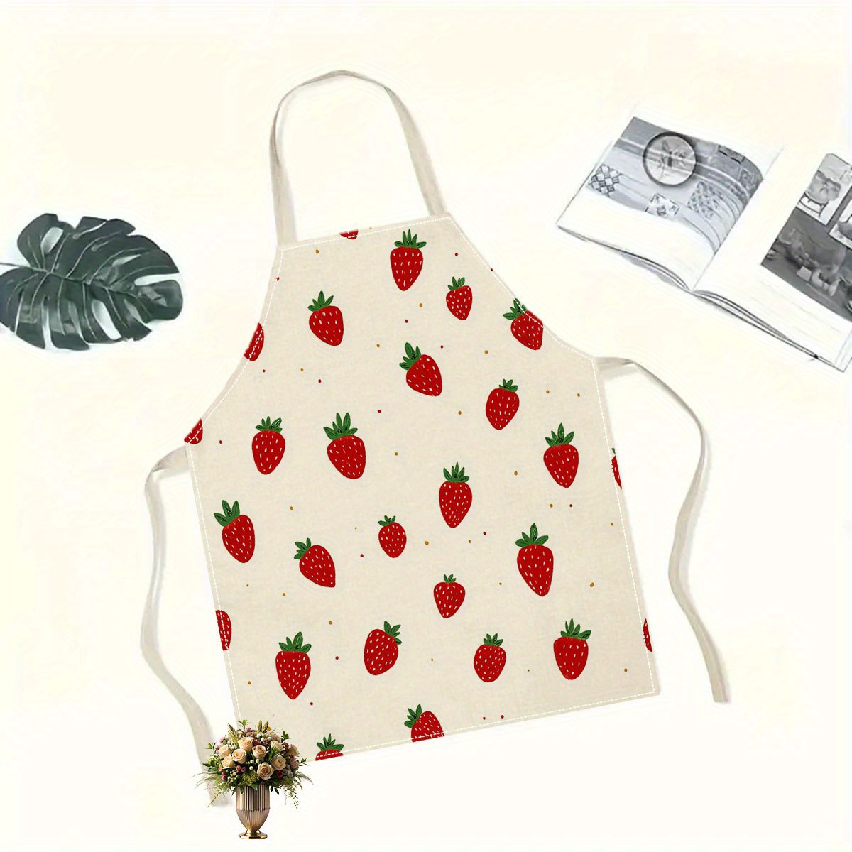 Grembiule con Motivo Fragola,  - Art Craft Kitchen recensione e prezzo