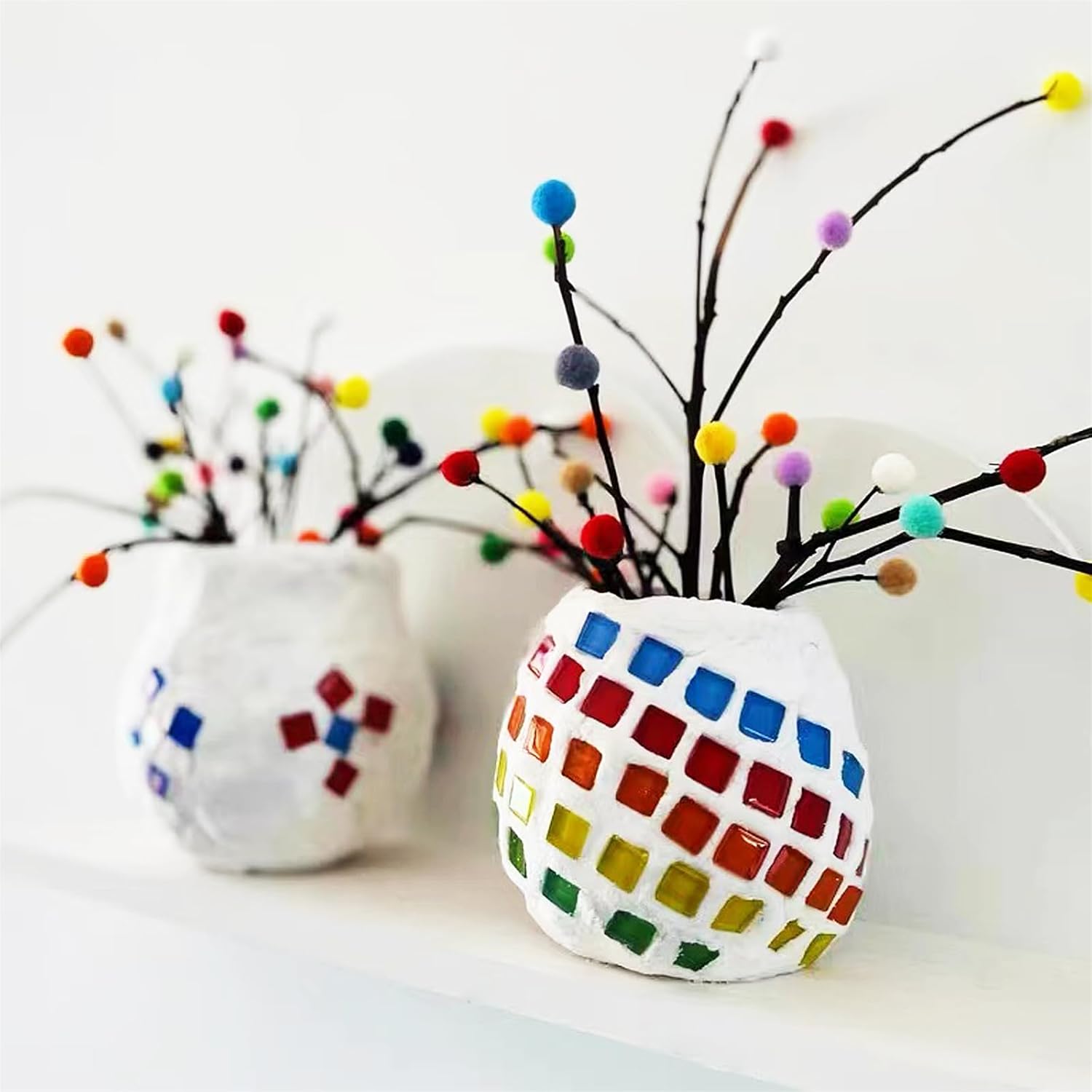 Piastrelle di vetro piccole da - Art Craft Hobbies recensione e prezzo