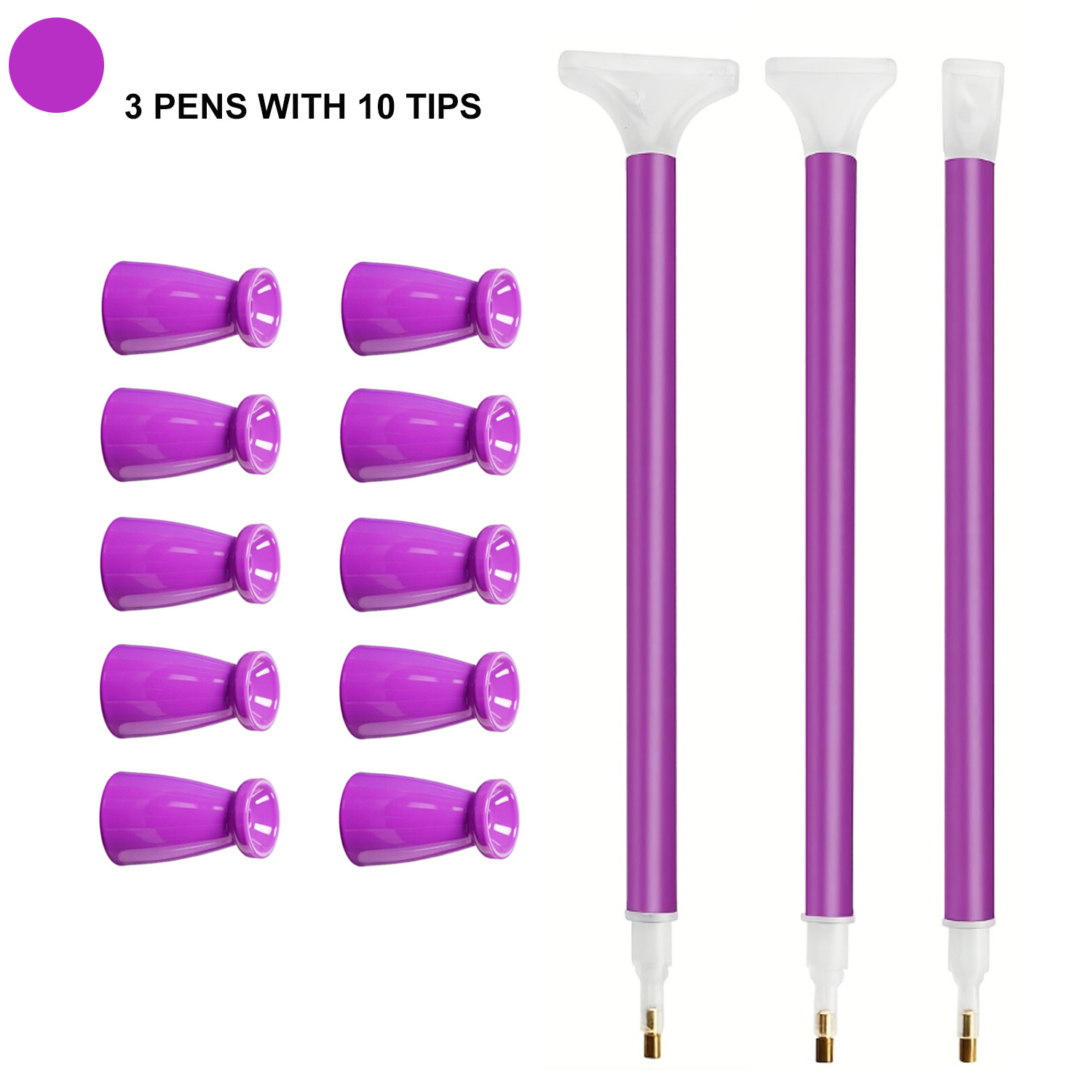 Set di 10 punte in silicone e  - Diamond Painting Kit recensione e prezzo