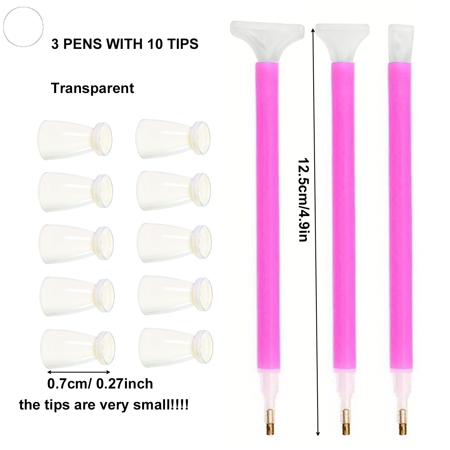 Set di 10 punte in silicone e  - Diamond Painting Kit recensione e prezzo