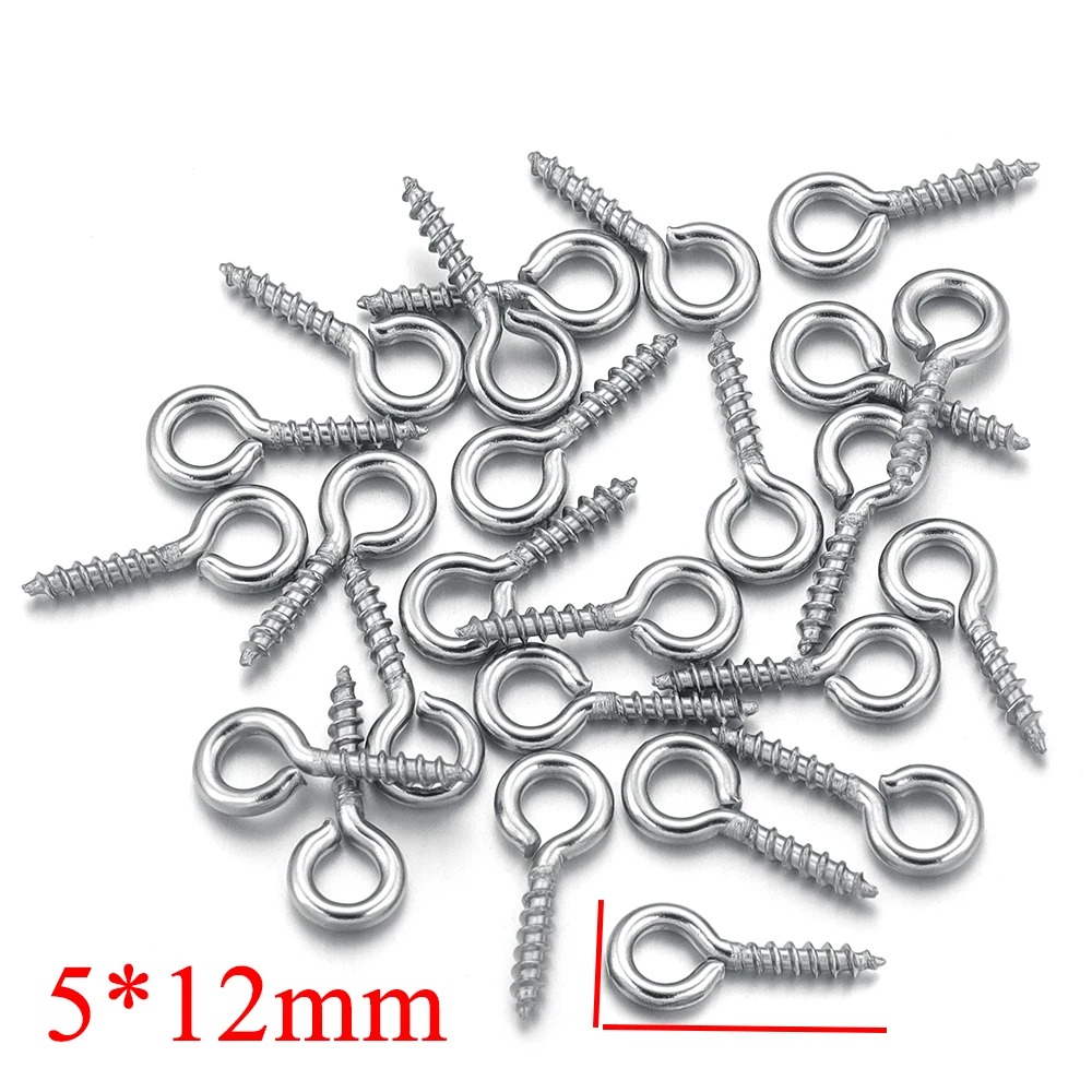 100 pz/lotto In Acciaio Inox M - Art Craft Eyes recensione e prezzo
