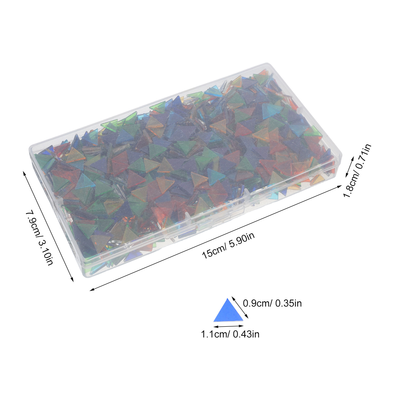 1273 Pezzi di Mosaico in Vetro - Mosaic Tile Supply recensione e prezzo